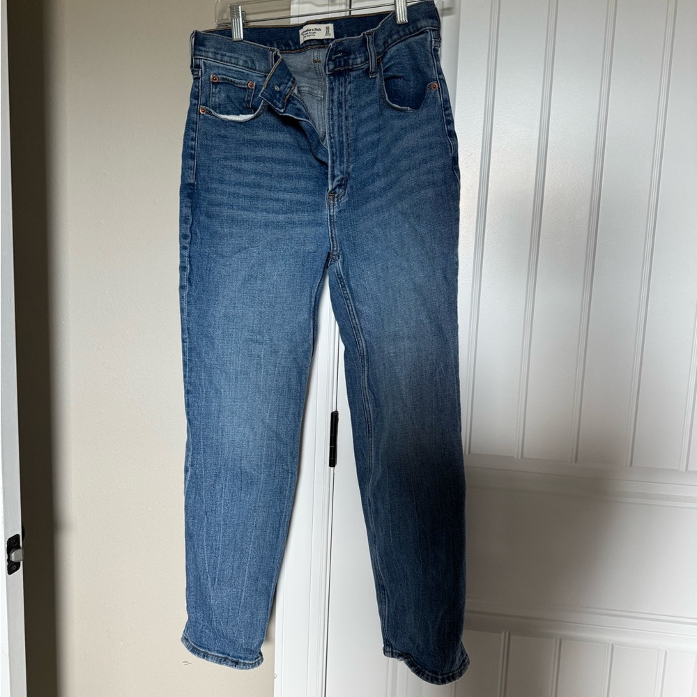 Ankle Straight ultra high rise Abercrombie Jeans